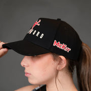 McKvr David Clifford Logo Cap Black Red