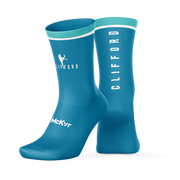 McKvr David Clifford Midi Socks Turquoise