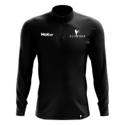McKvr David Clifford 1/4 Zip Top Black