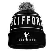 McKvr David Clifford Bobble Hat Black