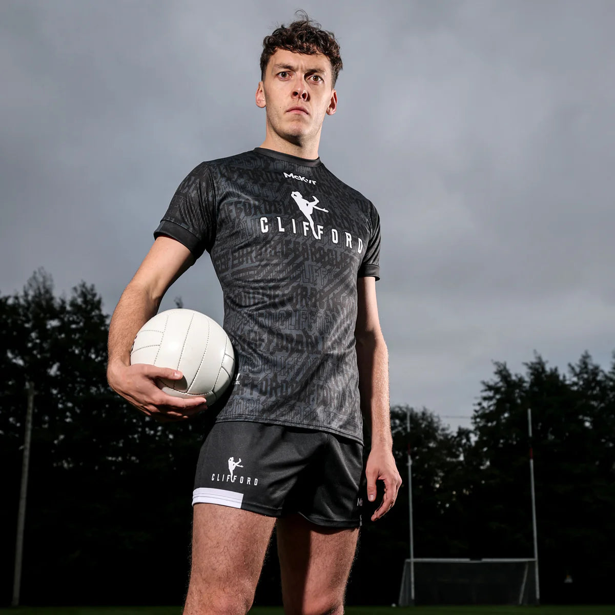 McKvr David Clifford Shorts Black