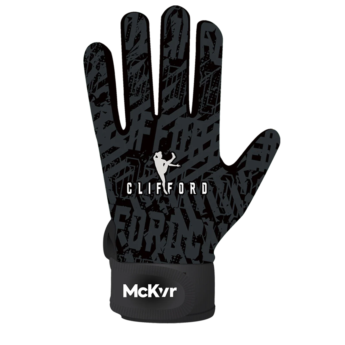 McKvr David Clifford Gaelic Football Gloves Black