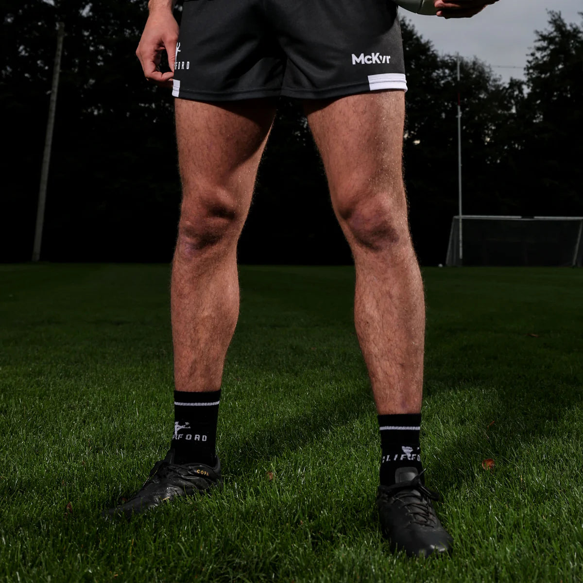 McKvr David Clifford Midi Socks Black