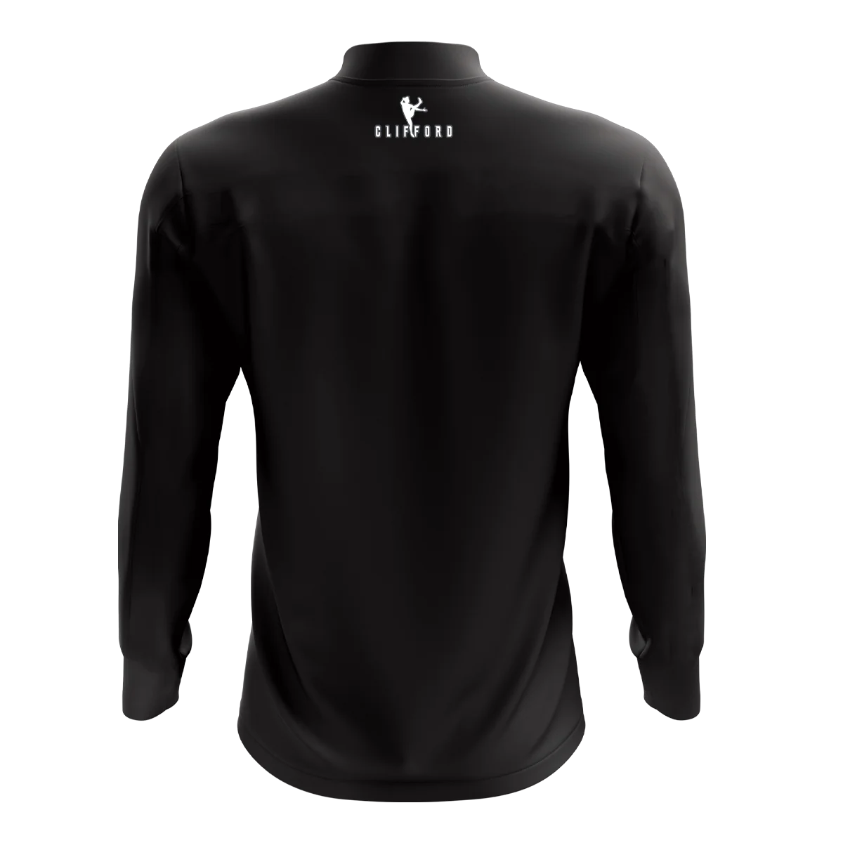 McKvr David Clifford 1/4 Zip Top Black