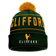 McKvr David Clifford Bobble Hat Green