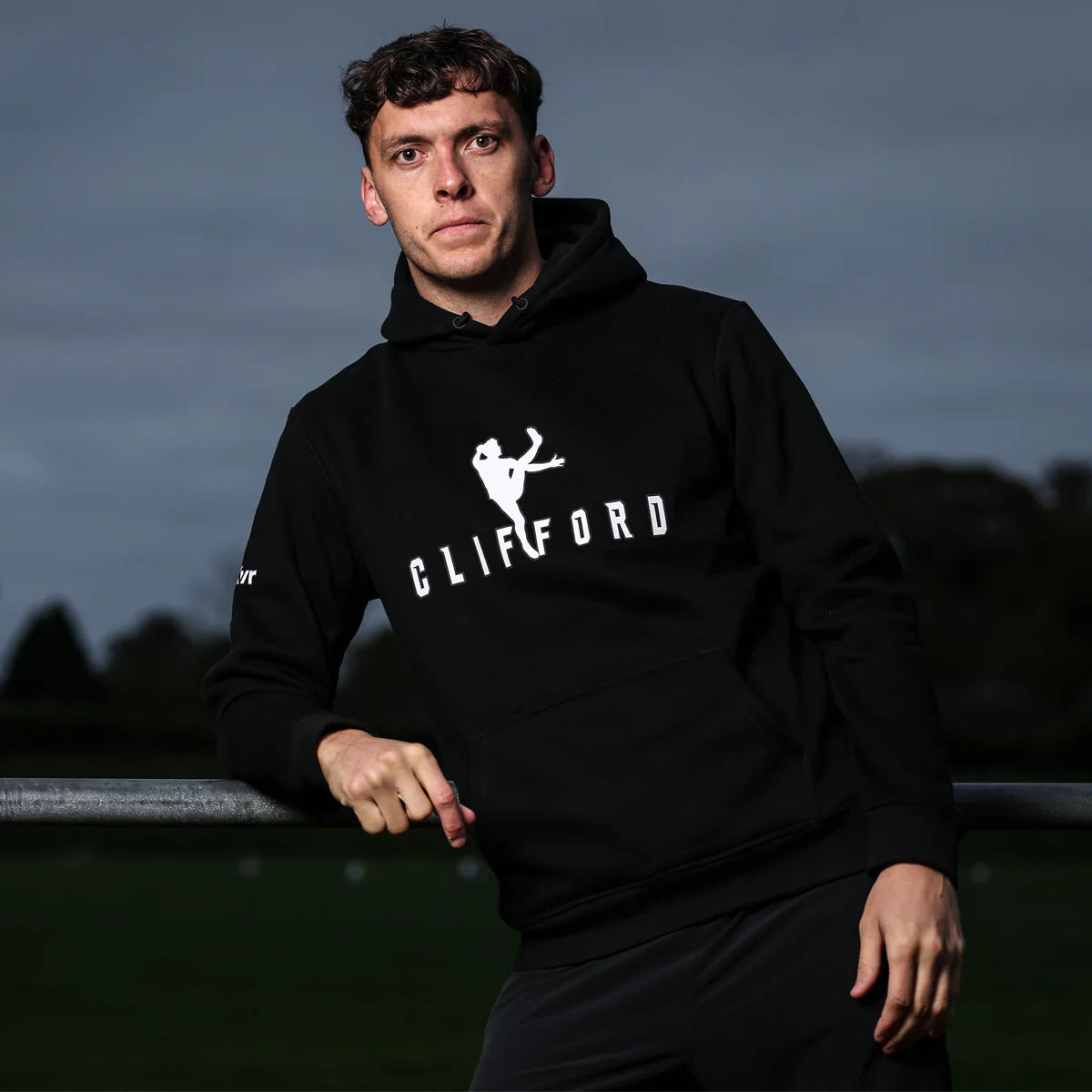 McKvr David Clifford Hoody Black