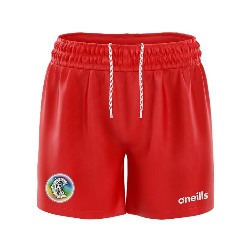 O'Neills Printed Camogie Shorts Red