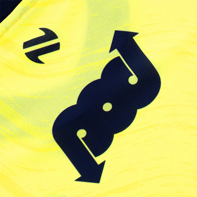 O'Neills Clare GAA Training Jersey Glo Lemon