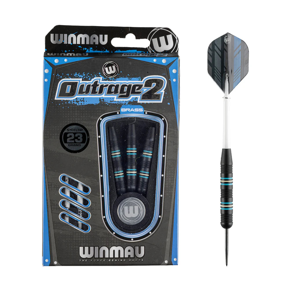 Winmau Outrage2 Brass Darts