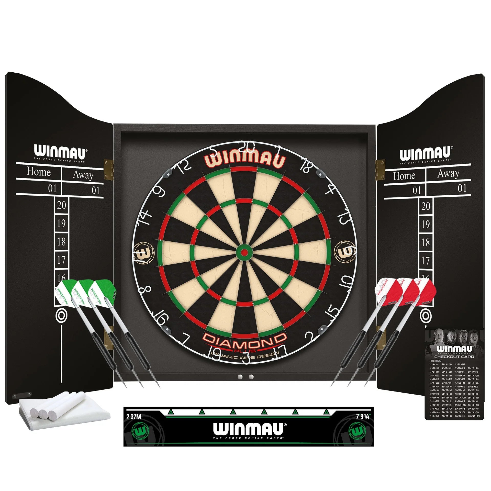 Winmau Professional Darts Cabinet Set