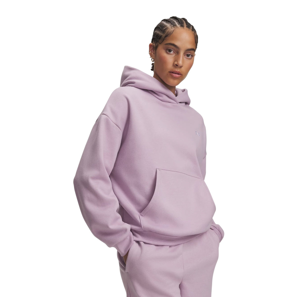 Under Armour Icon Fleece Reinvented Women's Hoodie Pink