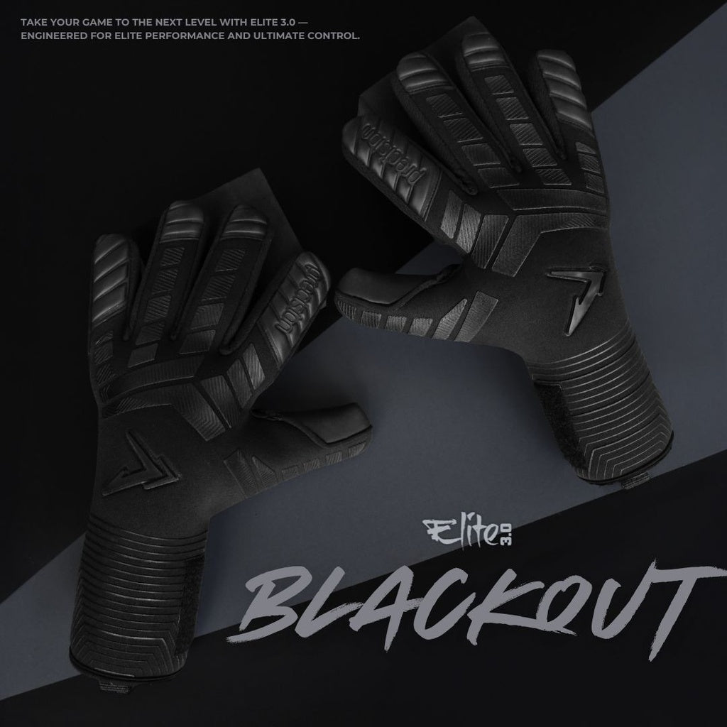 Precision Elite 3.0 Blackout Contact Goalkeeper Gloves