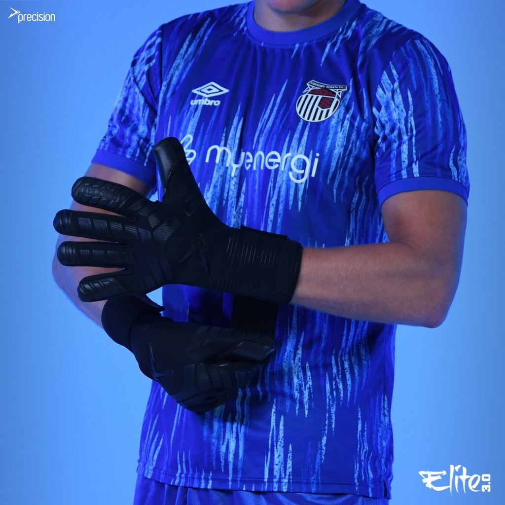 Precision Junior Elite 3.0 Blackout Contact Goalkeeper Gloves
