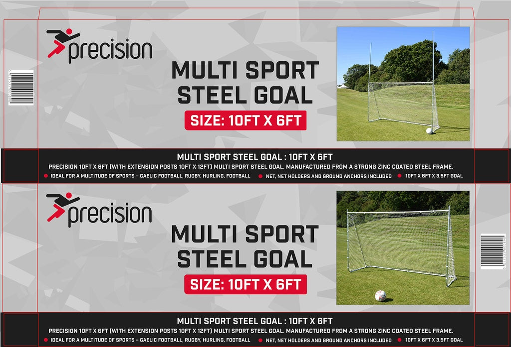 Precision Multi Sport Steel Goal 10ft