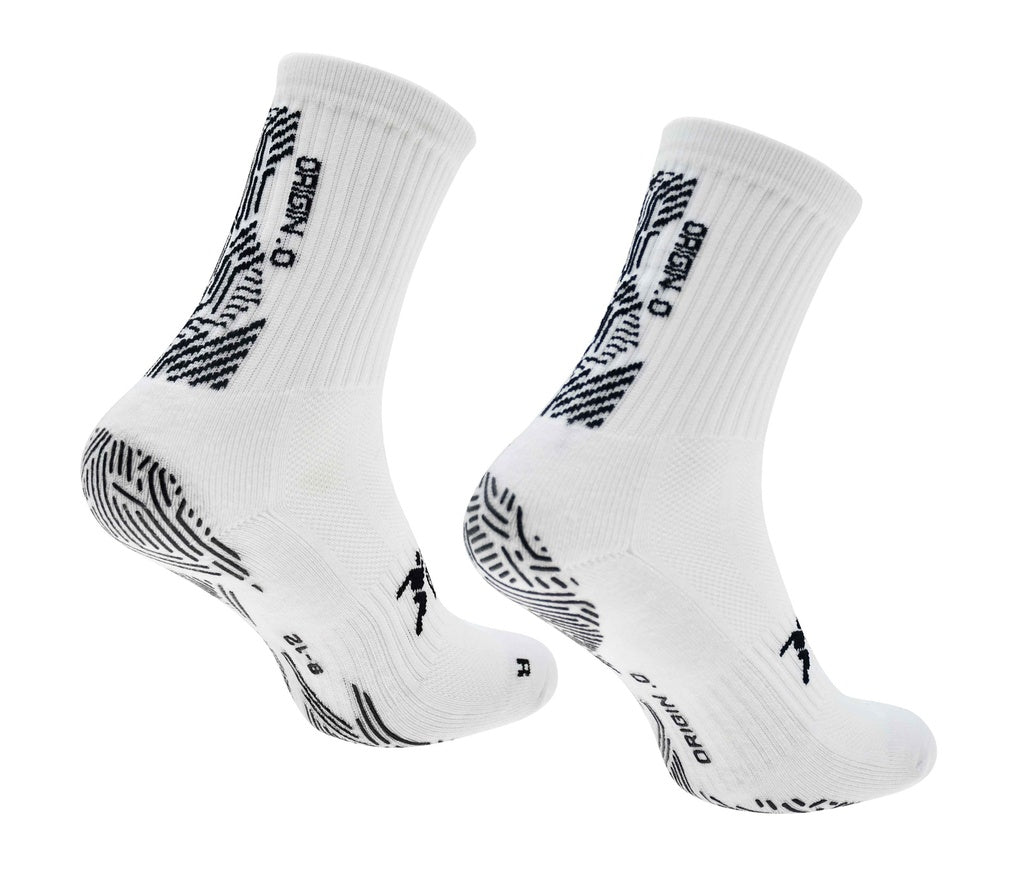 Precision Origin.O Grip Socks White