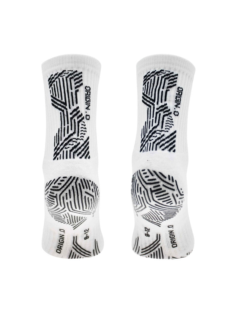Precision Origin.O Grip Socks White