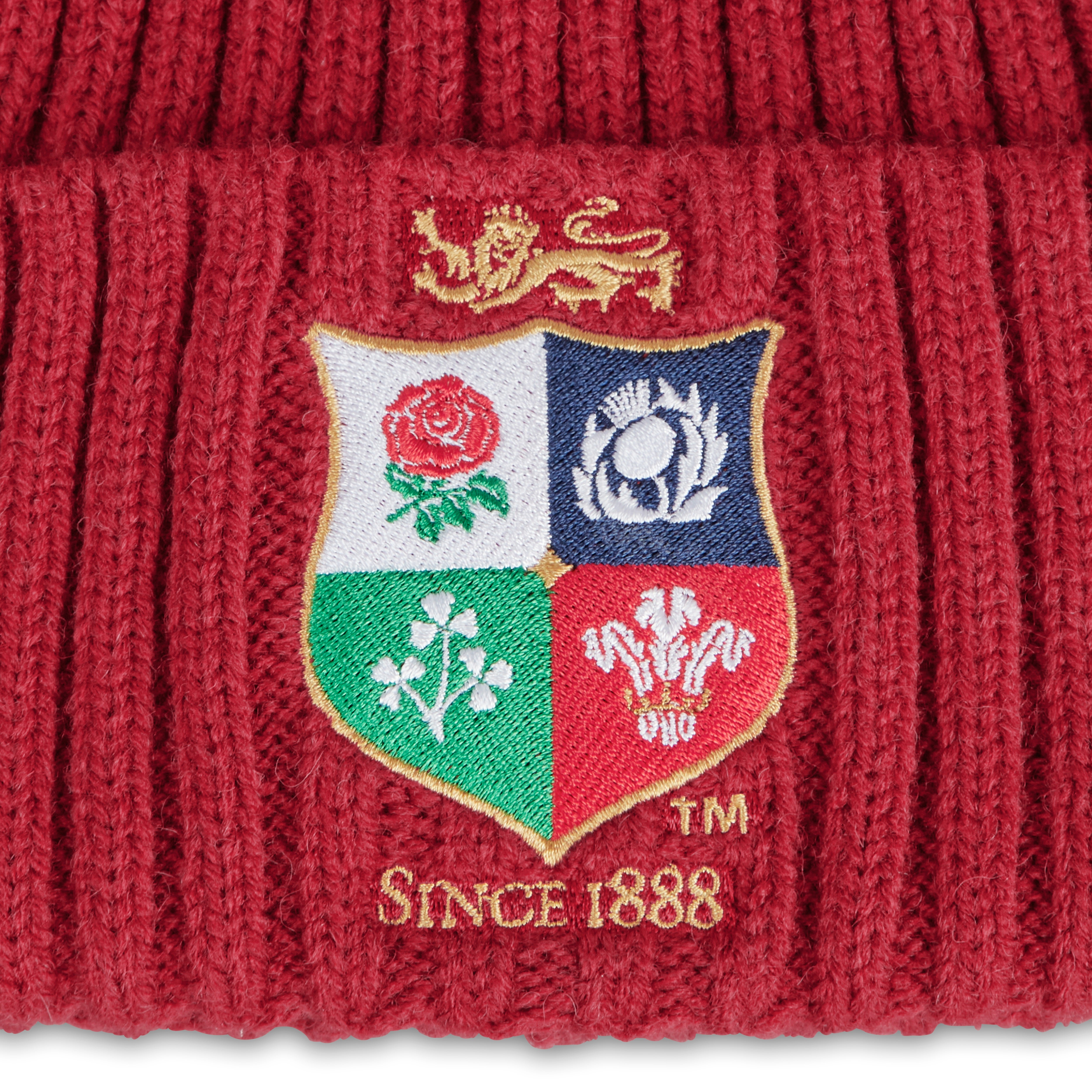 Canterbury British & Irish Lions Beanie Hat - Red