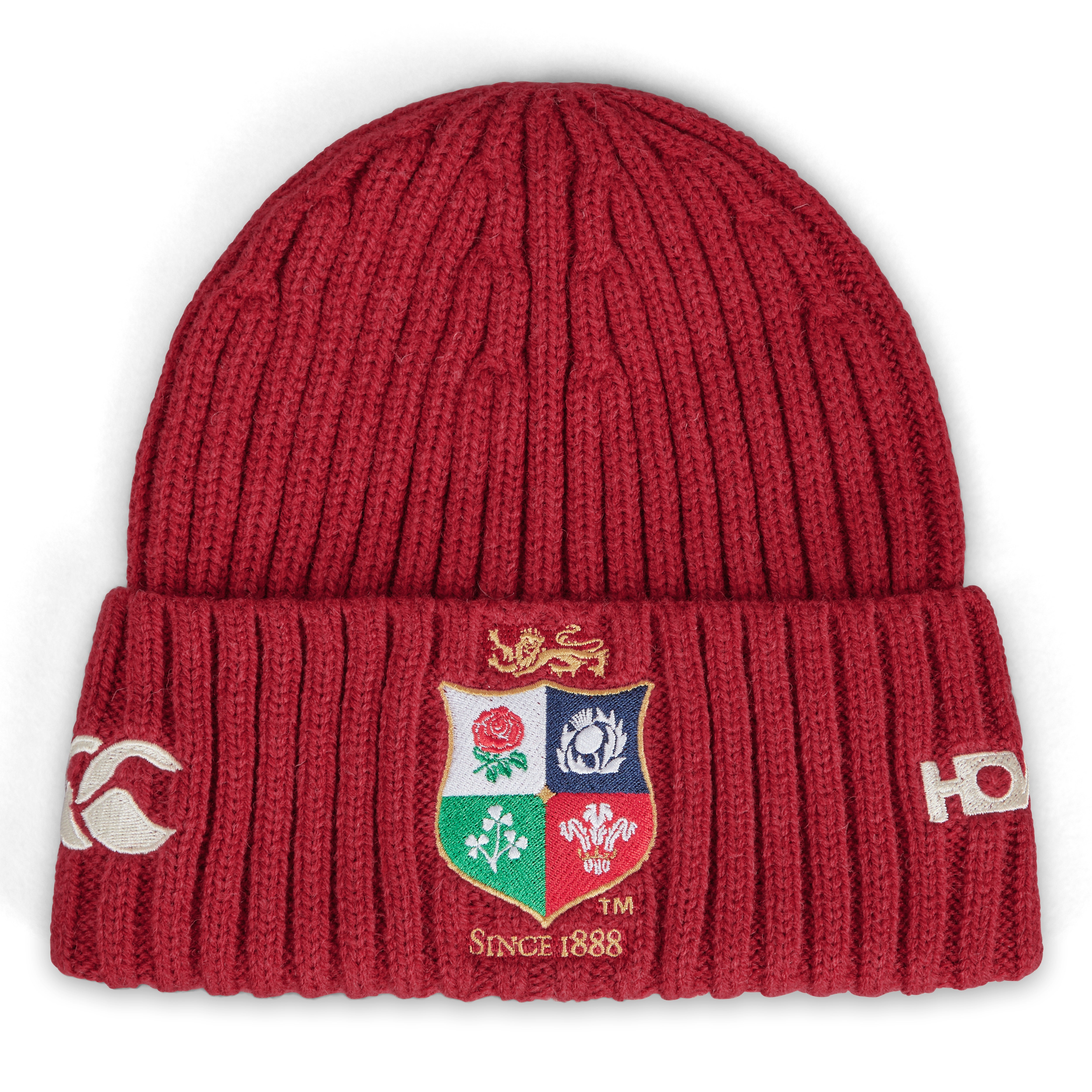 Canterbury British & Irish Lions Beanie Hat - Red