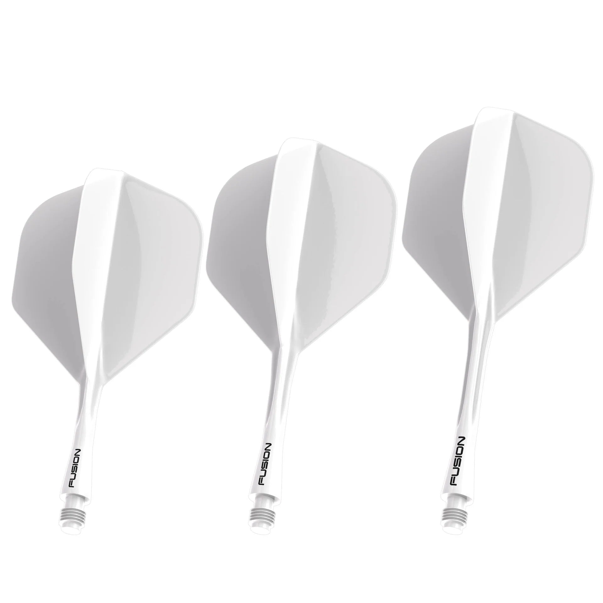 Winmau Fusion #2 Integrated Flight & Shaft - White