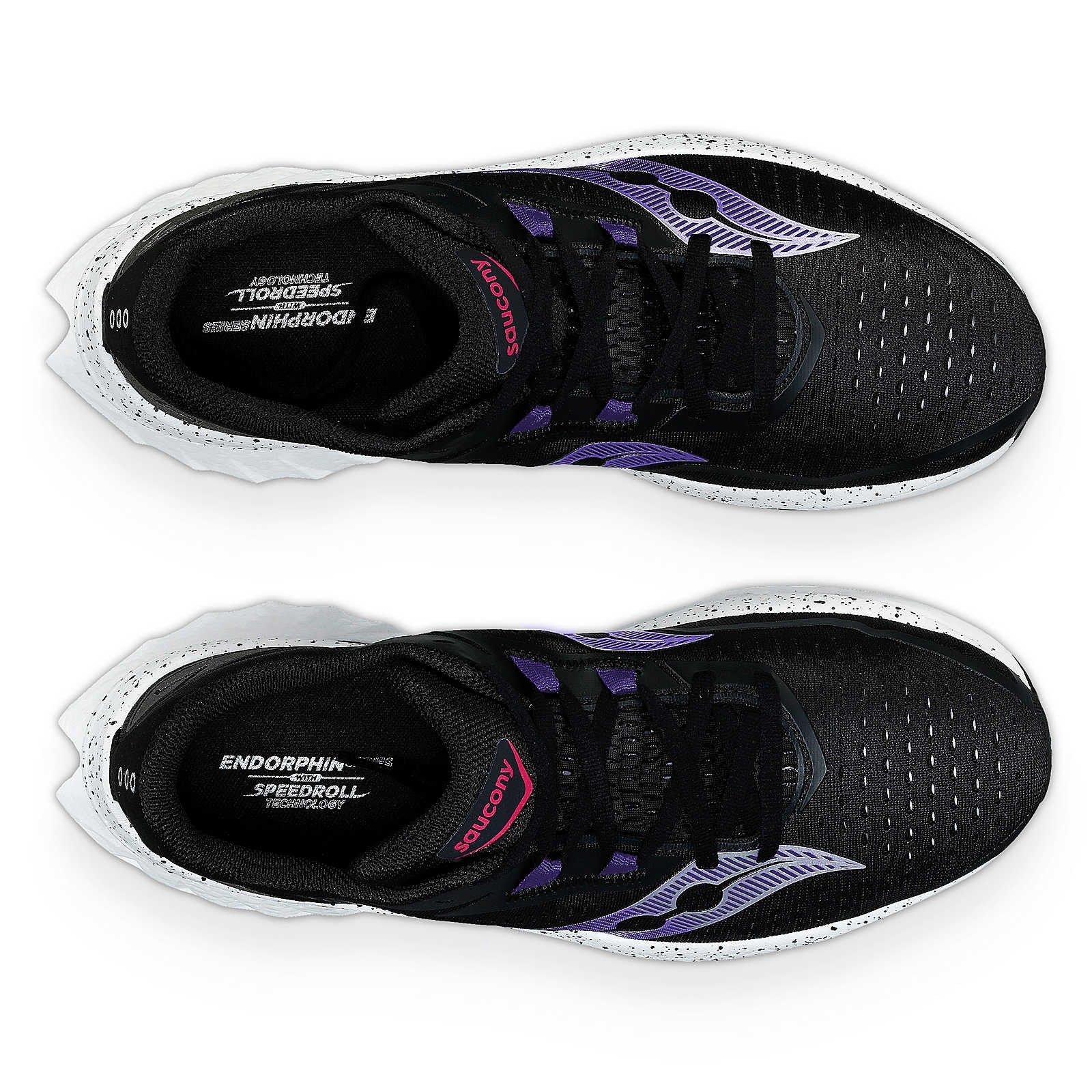 Saucony Endorphin Speed 4 Women' Running Shoes Black Purple