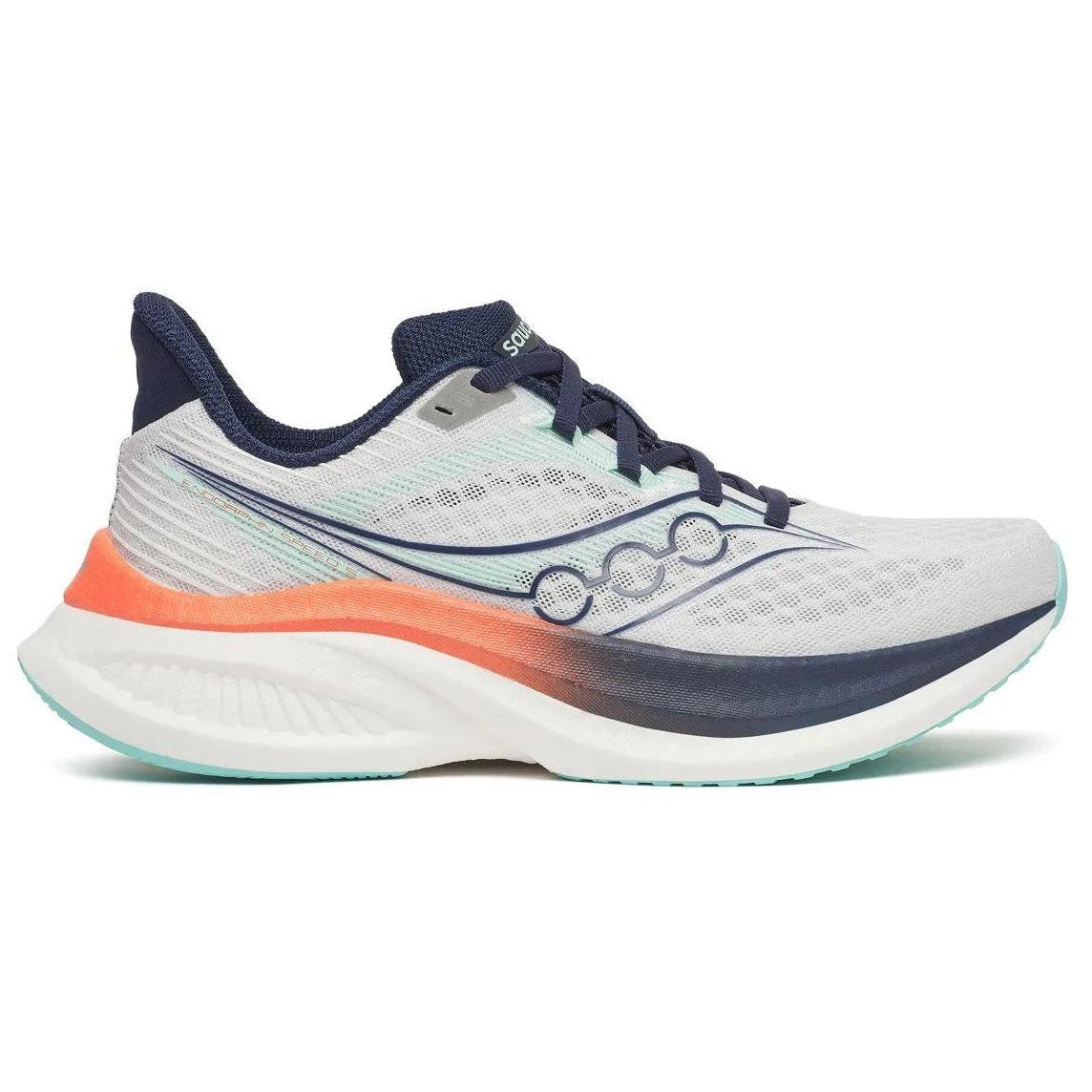 Saucony Endorphin Speed 5 Women's Running Shoes White Navy