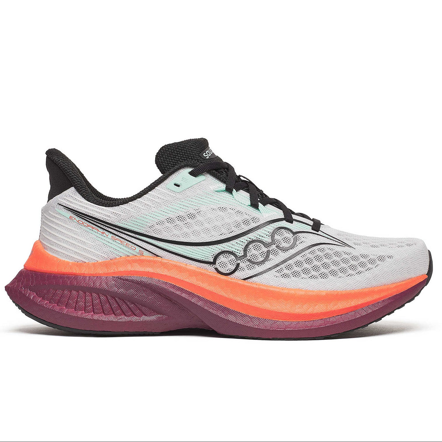 Saucony Endorphin Speed 5 Men's Running Shoes White Crimson