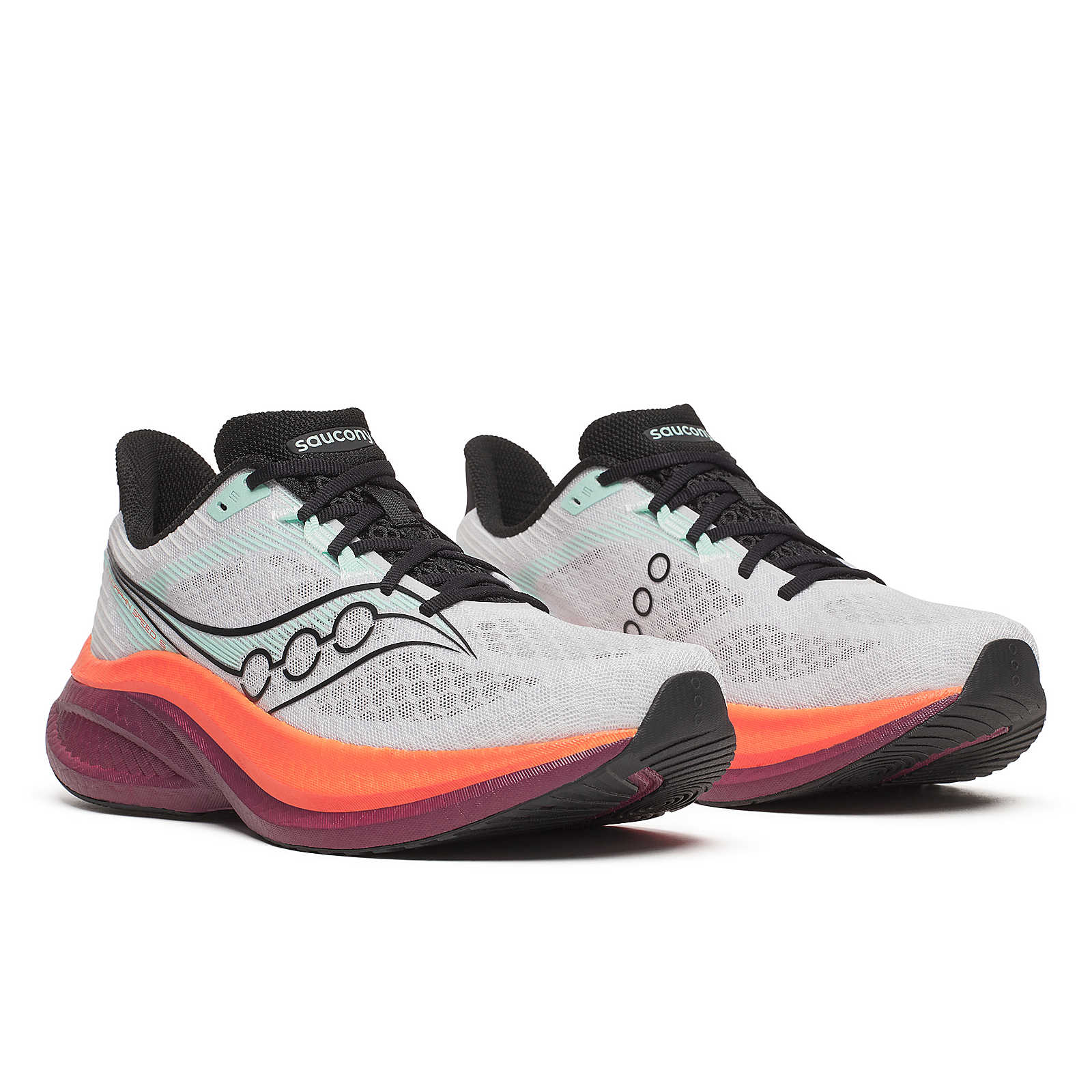Saucony Endorphin Speed 5 Men's Running Shoes White Crimson