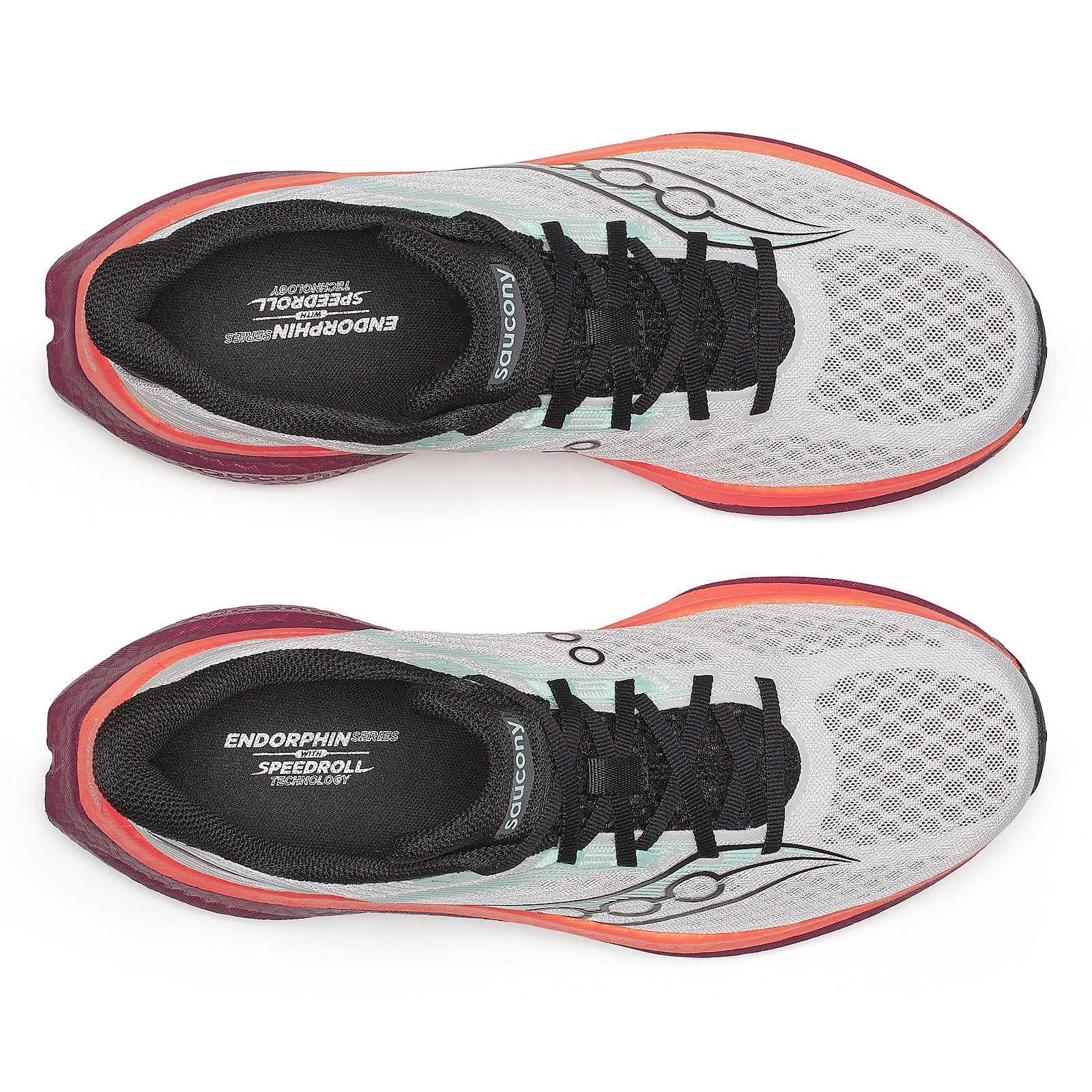 Saucony Endorphin Speed 5 Men's Running Shoes White Crimson