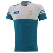 O'Neills Clare GAA Men's Sedona T-Shirt Blue Silver