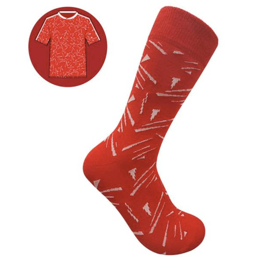 SicSock Retro Liverpool Shirts Socks