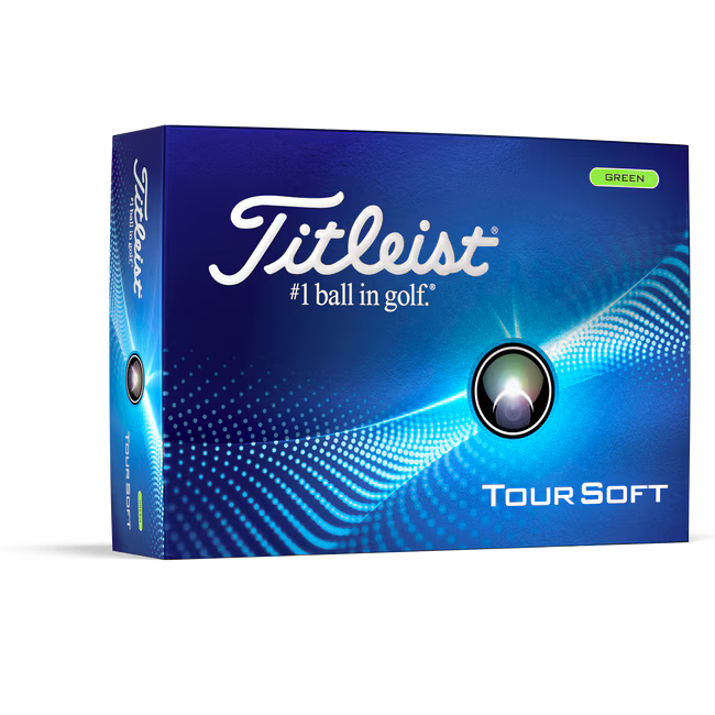 Titleist Tour Soft Golf Balls 12 Pack Green