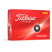 Titleist Trufeel Golf Balls 12 Pack Yellow