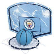Hy-Pro Man City Mini Basketball Set