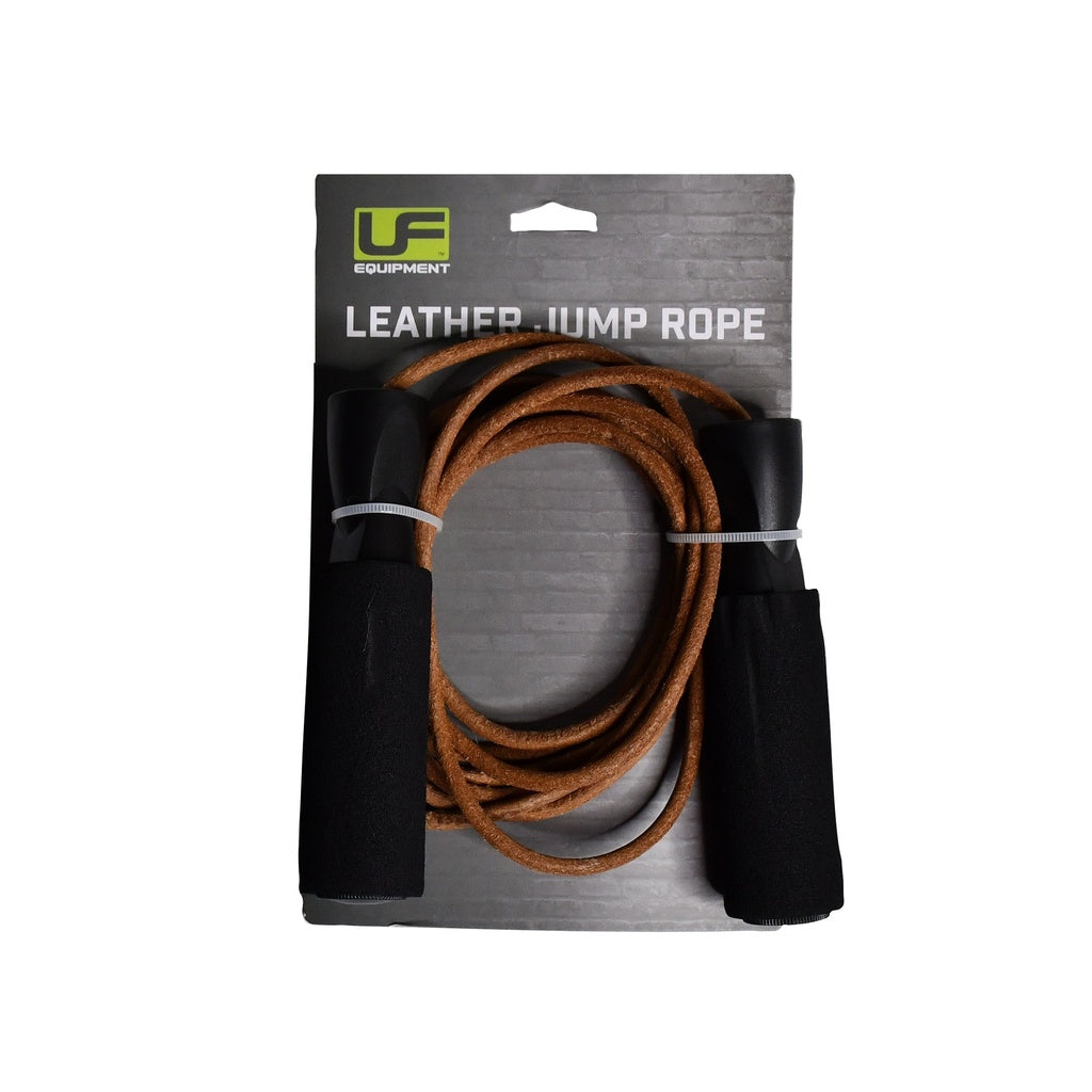 Urban Fitness Leather Jump Rope