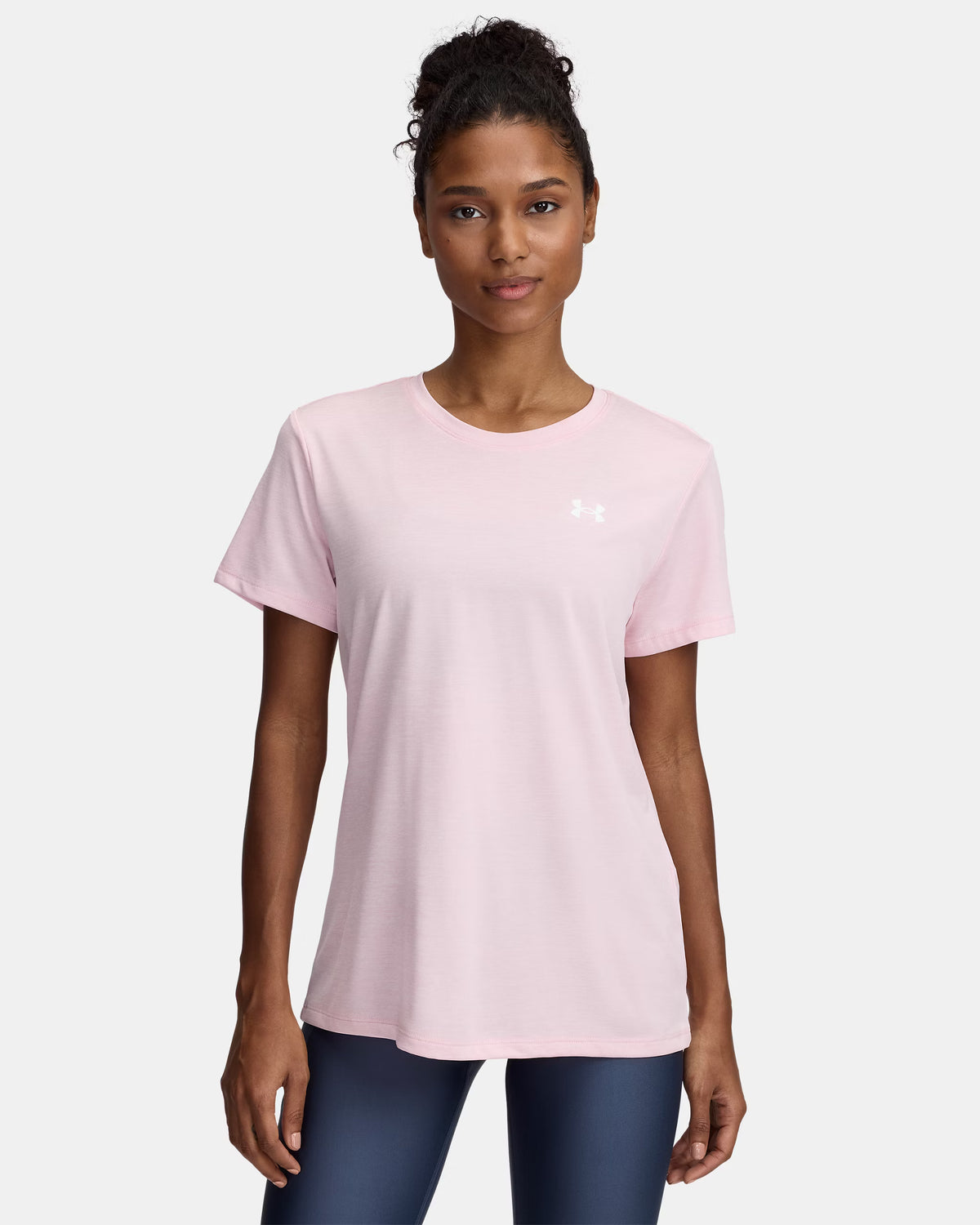 Under Armour UA Tech™ Twist Women's Short Sleeve Prime Pink