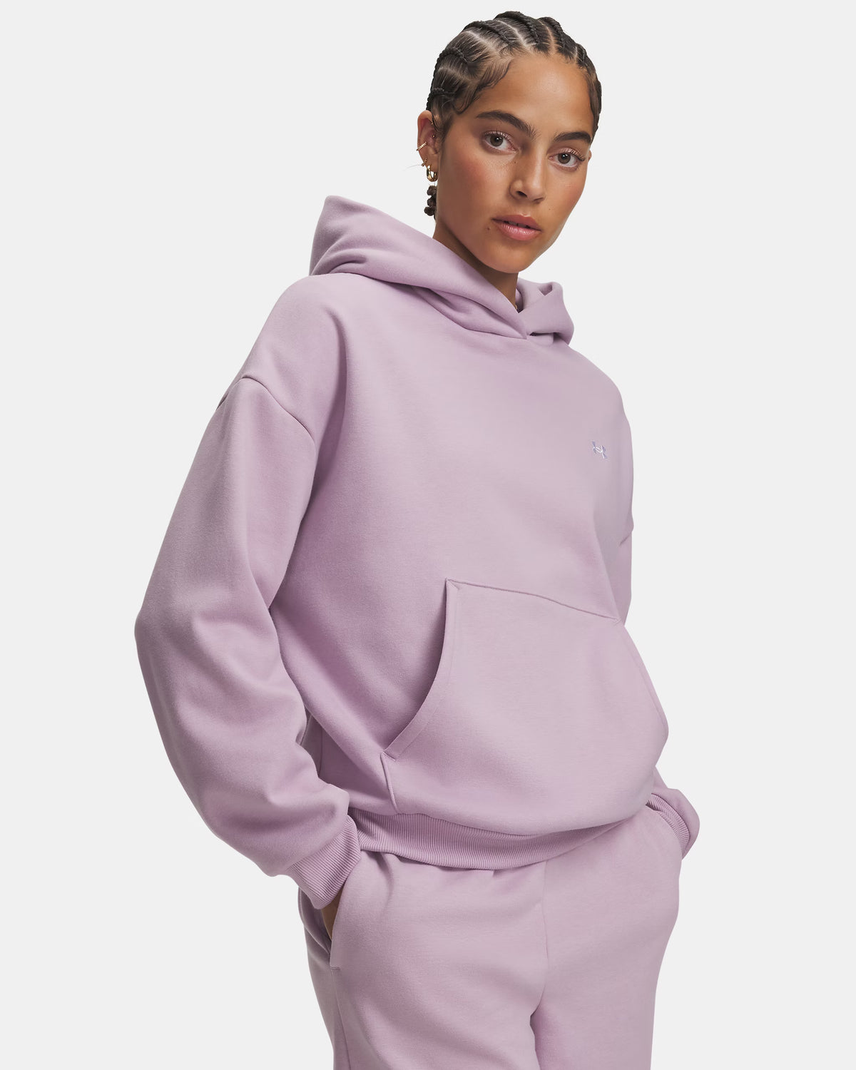 Under Armour Icon Fleece Reinvented Women's Hoodie Pink