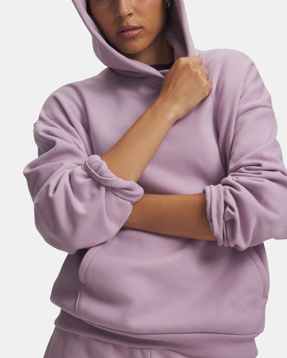 Under Armour Icon Fleece Reinvented Women's Hoodie Pink