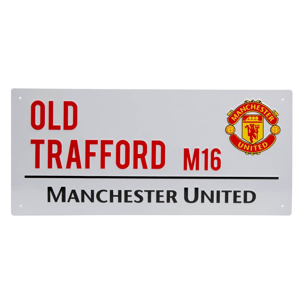 Old Trafford Stadium Street Sign