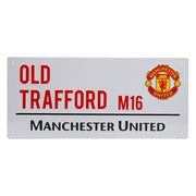 Old Trafford Stadium Street Sign