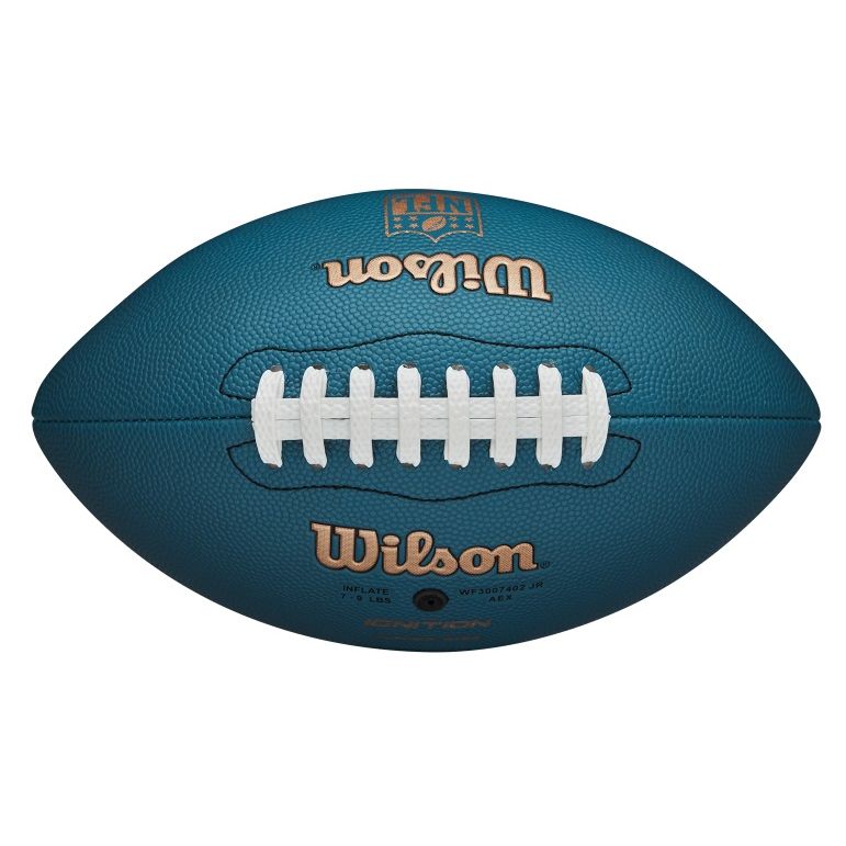 Wilson NFL Ignition Junior American Football Blue