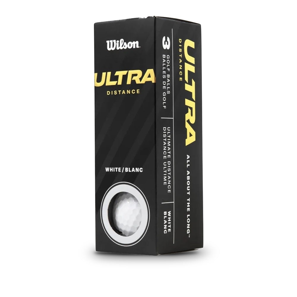 Wilson Ultra Distance Golf Balls 3 Ball Sleeve