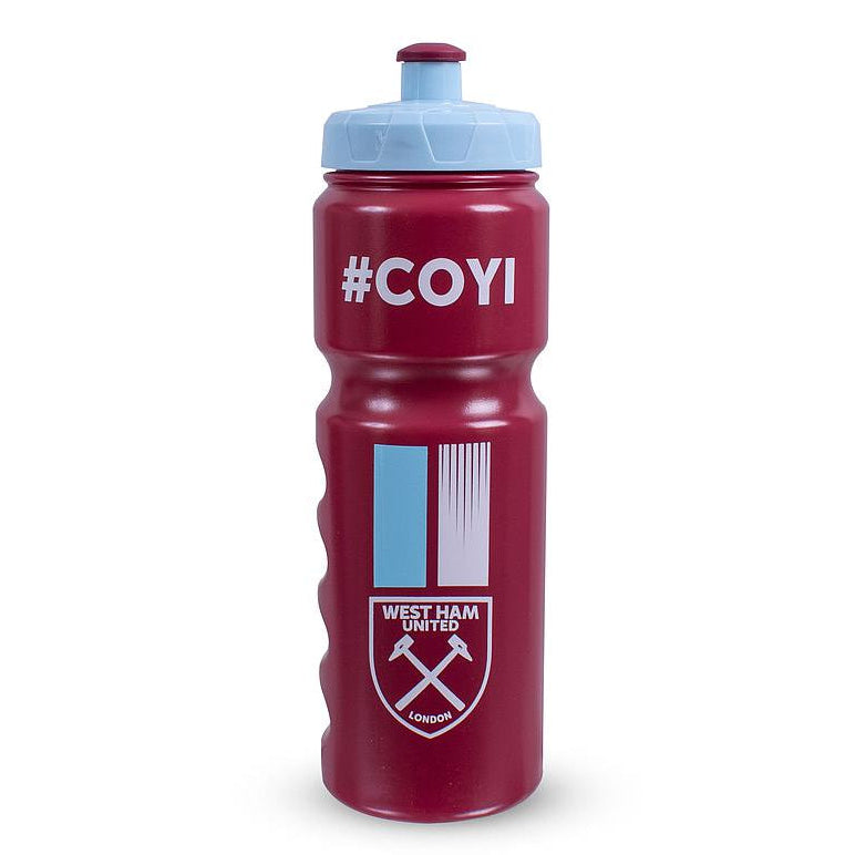 West Ham Utd FC Team Merchandise 750ml Plastic Bottle