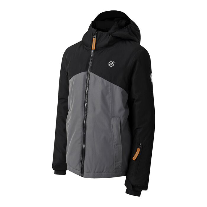 Dare2b Kids' Impose V Ski Jacket Black Grey