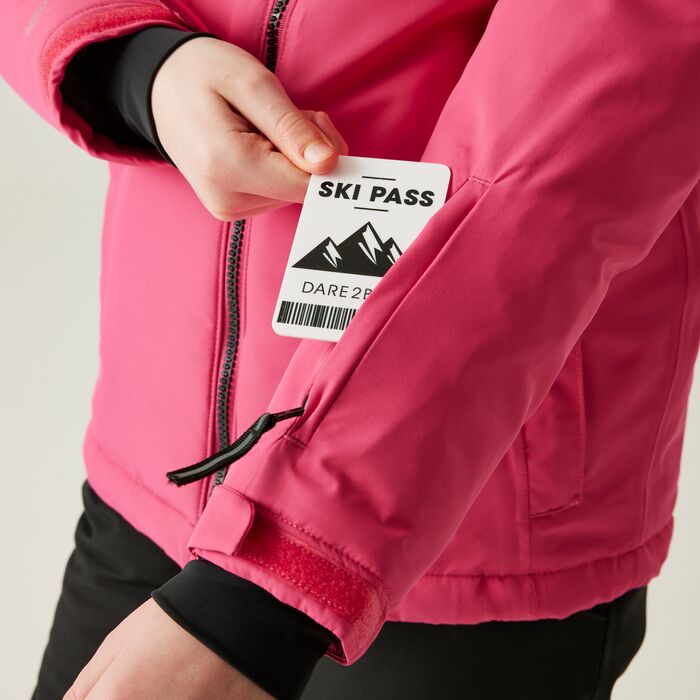 Dare2b Kids' Impose V Ski Jacket Hot Pink