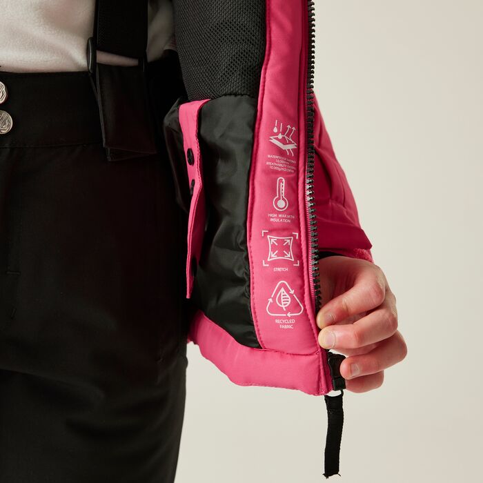 Dare2b Kids' Impose V Ski Jacket Hot Pink