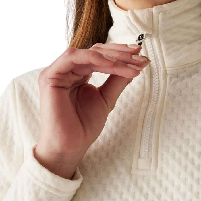 Dare2b Women's Blindside 1/4 Zip Midlayer | Egret