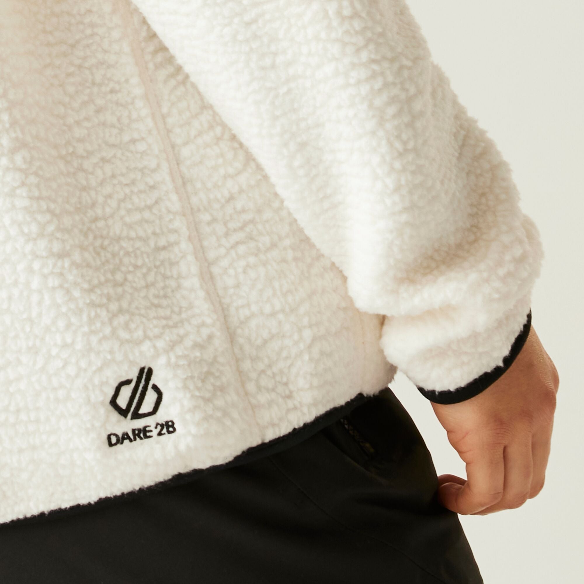 Dare2b Women's Slide Out Half Zip Fleece | Egret