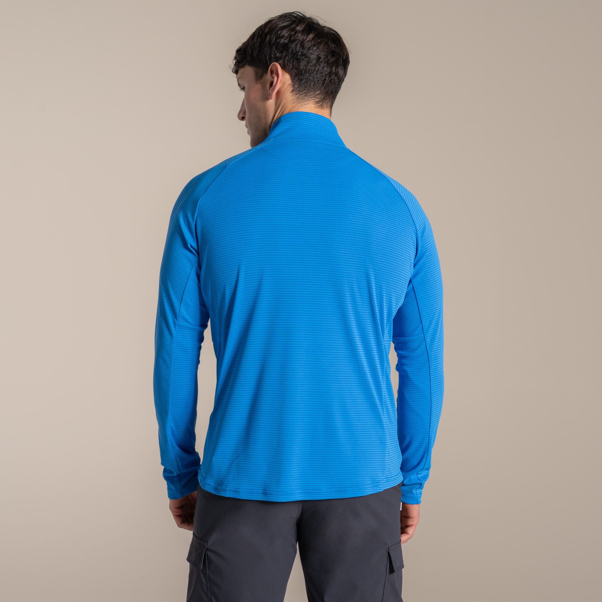 Craghoppers NosiLife SolarShield+ Half Zip Top Azure Sky