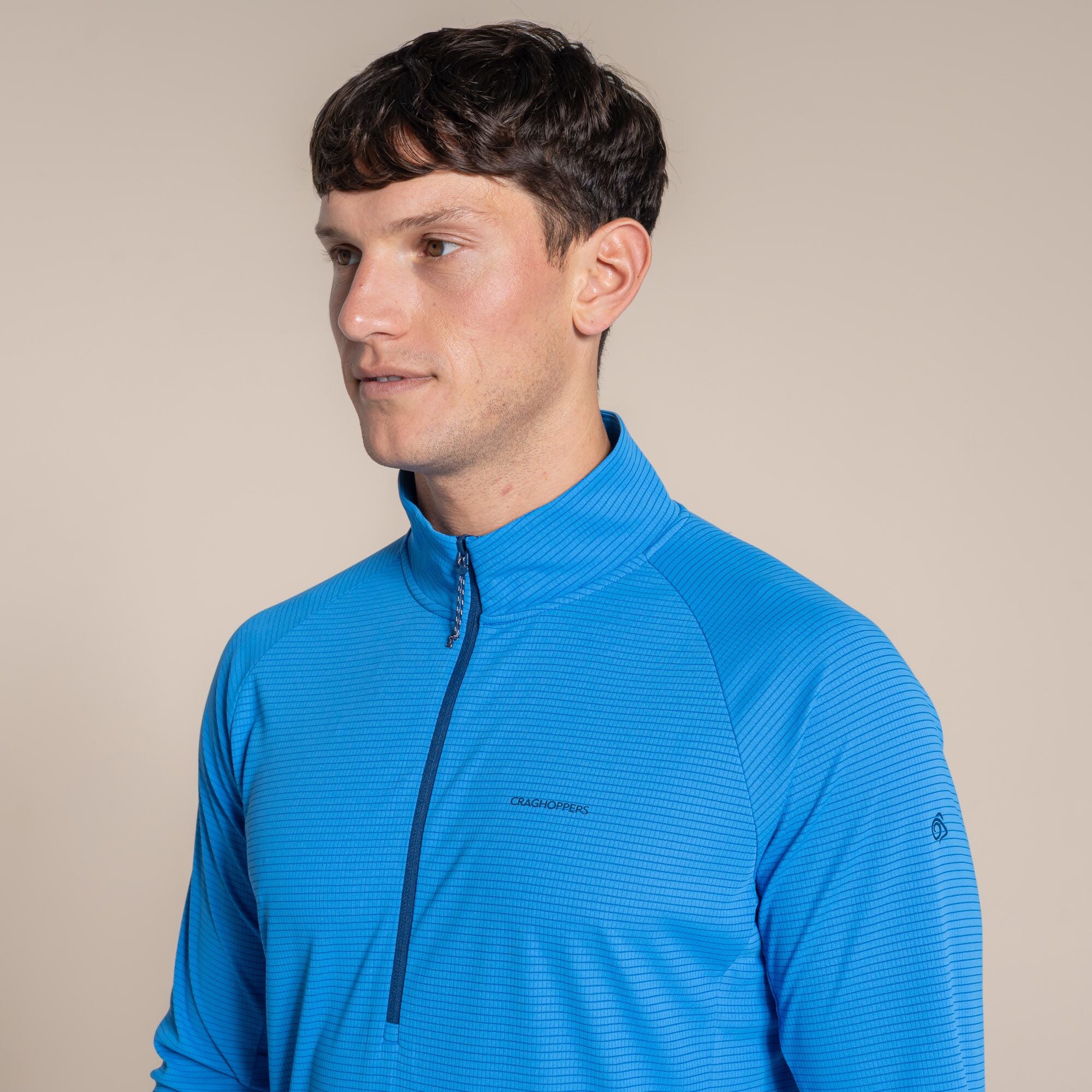 Craghoppers NosiLife SolarShield+ Half Zip Top Azure Sky
