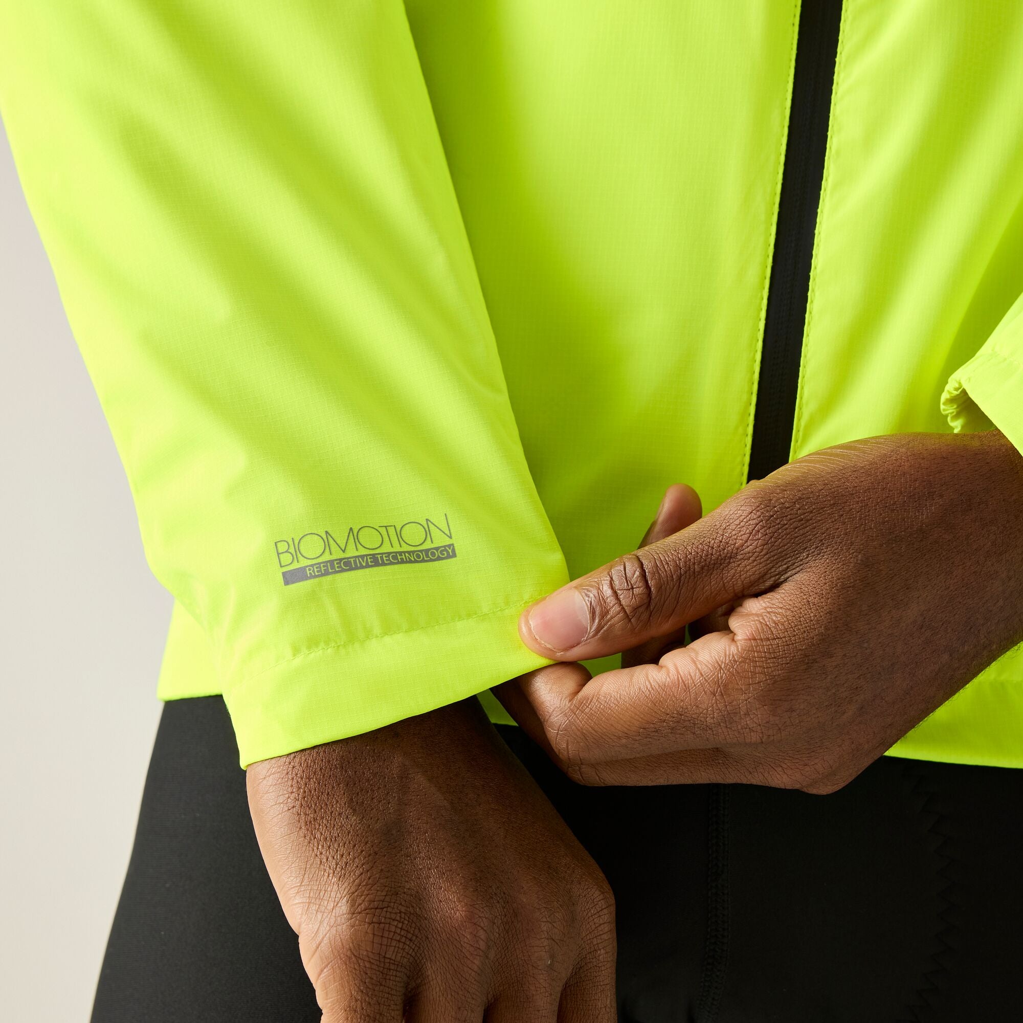 Dare2b Men's Tor Cycle Jacket Fluro Yellow